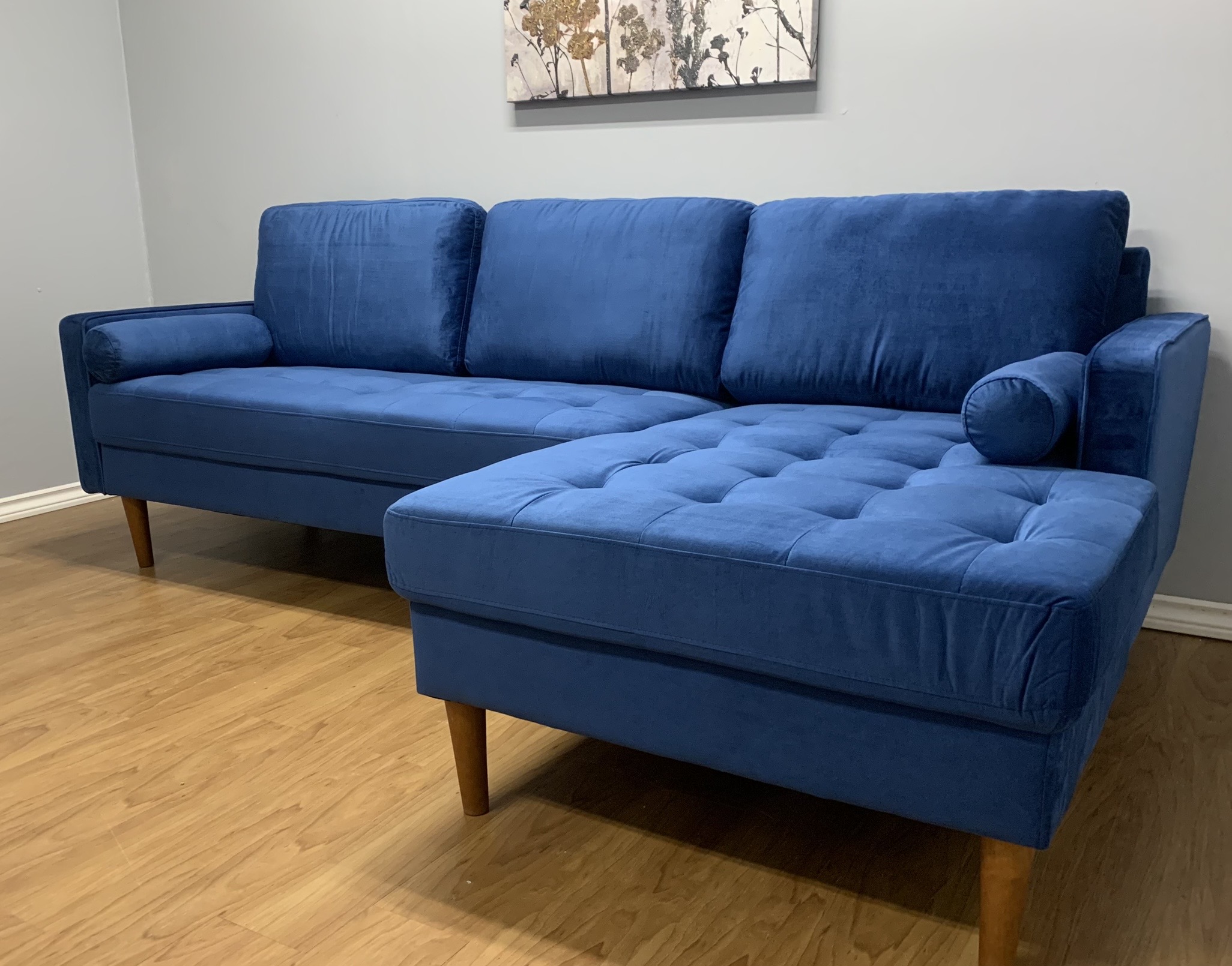 LOA9122 Royal Blue Sofa City Furniture