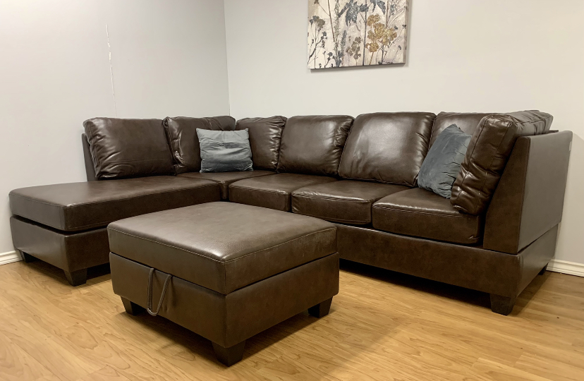 II6036 Brown Sofa City Furniture